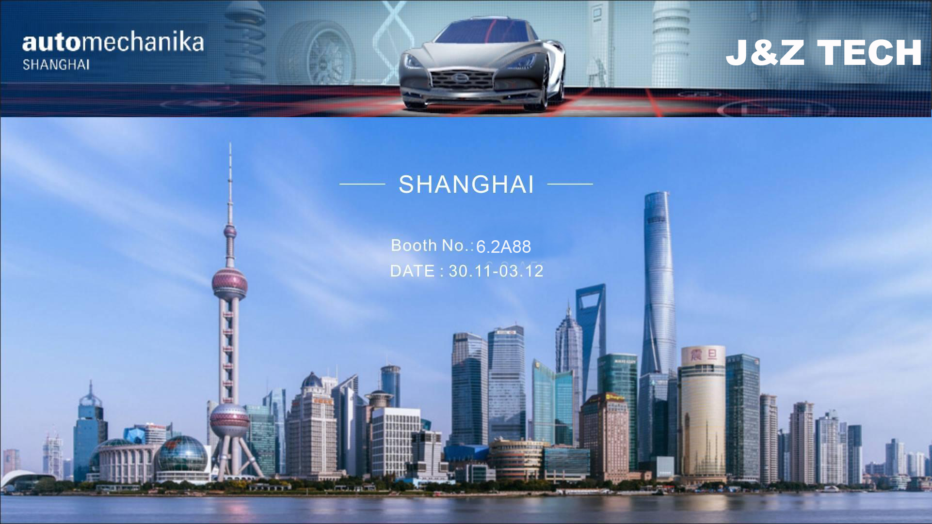 j&z shanghai automechanika show