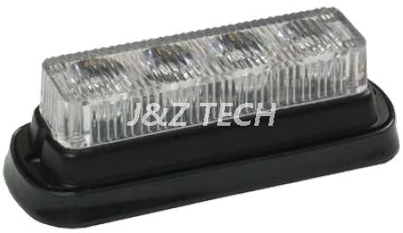 New Design White and Amber Changed 20 Flash Patterns LED Strobe Police Lights