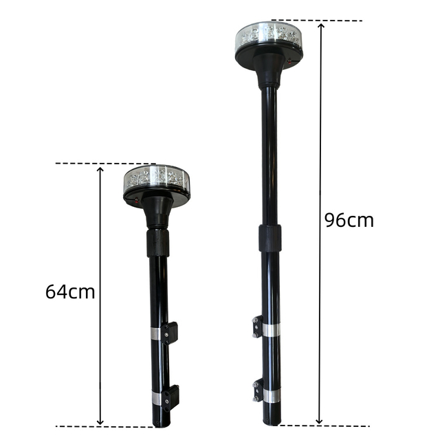 Motorcycle 12LED Pole beacon warning lights 