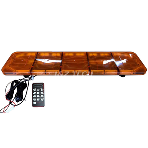 New type customized length emergency vehicle roof amber LED warning lightbar