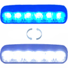 Dual color High Intensity 3 Watt K6 LED Strobe Light New Design Waterproof Vehicle Grille Motorcycle Warning Car Light Accessory