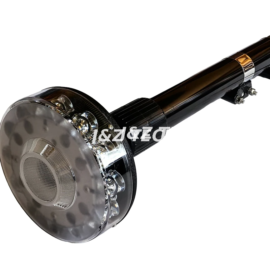 Motorcycle Rear Pole Warning Light