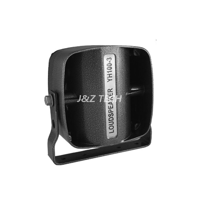  Square 100w car siren speaker with grill