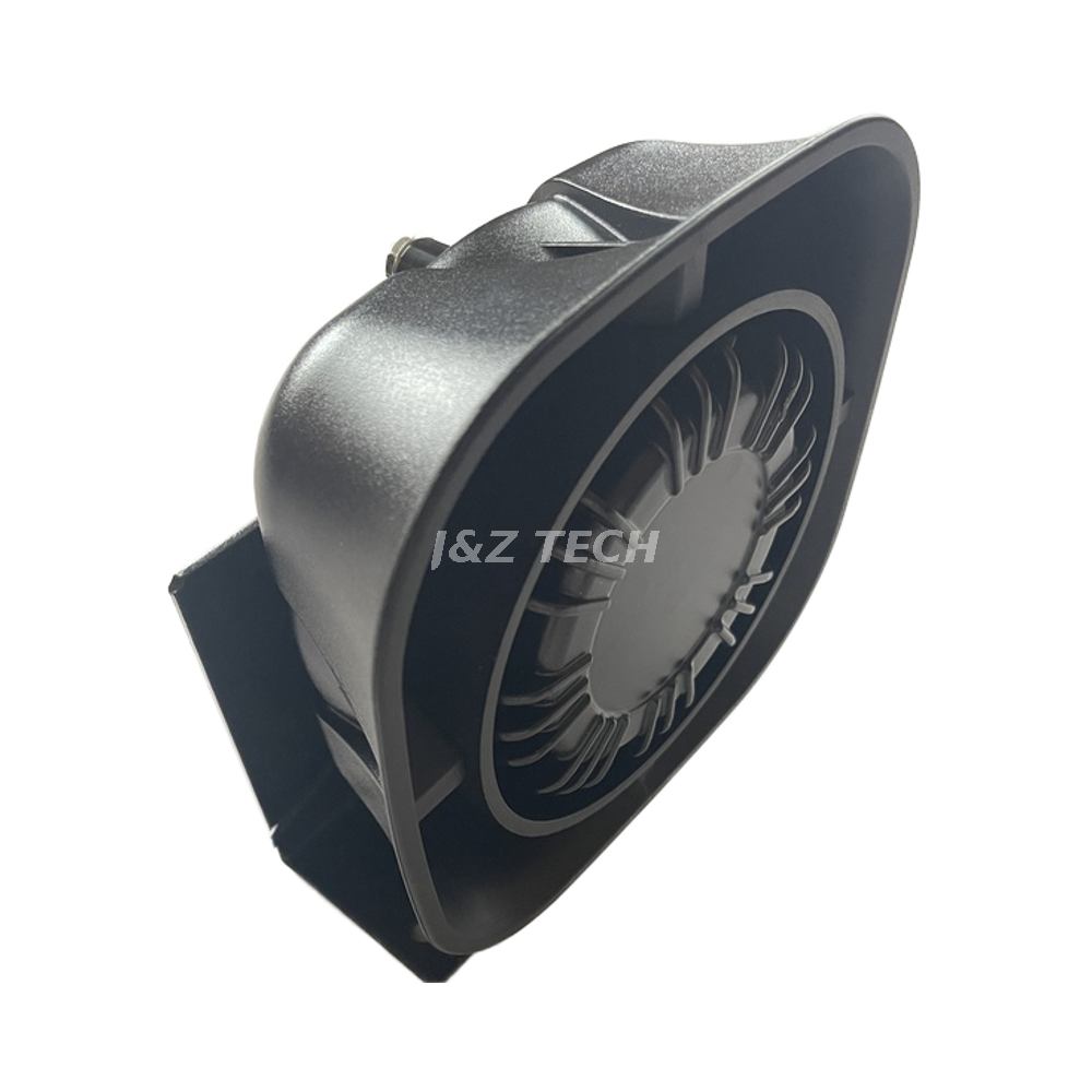 100W New Type Horn Black Plastic Cone Car Speaker with Metal Housing