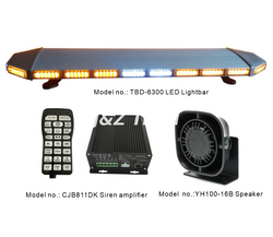 New Integrated Siren and Controller for Top lightbar on the Car