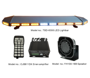 New Integrated Siren and Controller for Top lightbar on the Car