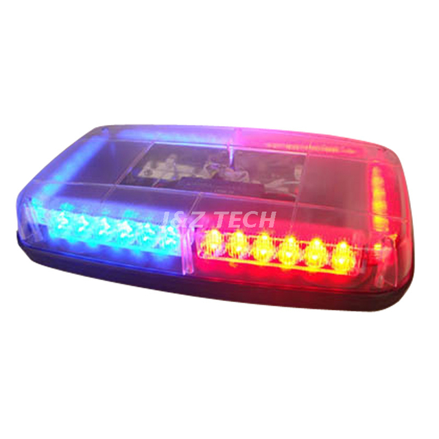 PC Lens Road Safety Flashing LED Mini Lightbar
