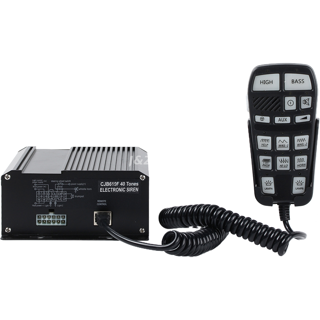 CJB610F 40 Tones 100W New Electronic Siren
