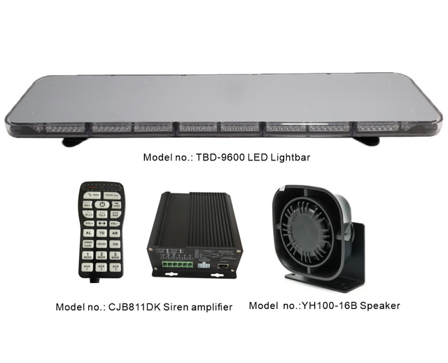 New Integrated Siren and Controller for Top lightbar on the Car