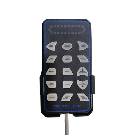 Universal Led Bar Control Module New Controller of LED Lightbar with New Functions - J&ZTECH Warning light