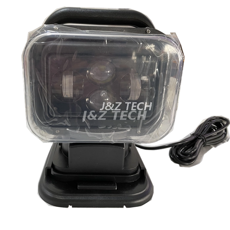 Diecast Aluminum Housing 60W Wireless Control Search Light 