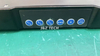 Tricolor visor light bar with 10 Linear modules DC12V Red Blue White