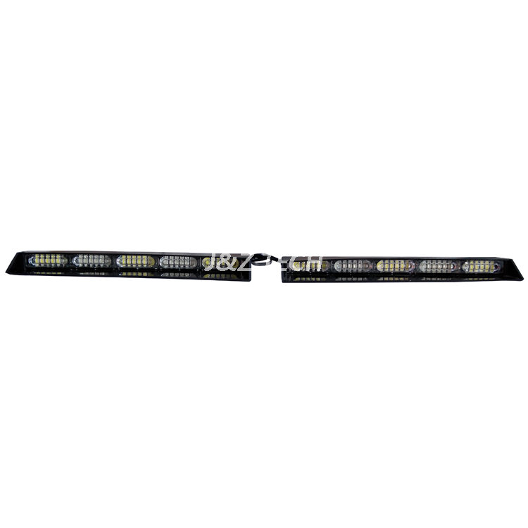 12V Strobe Warning LED Visor Lightbar