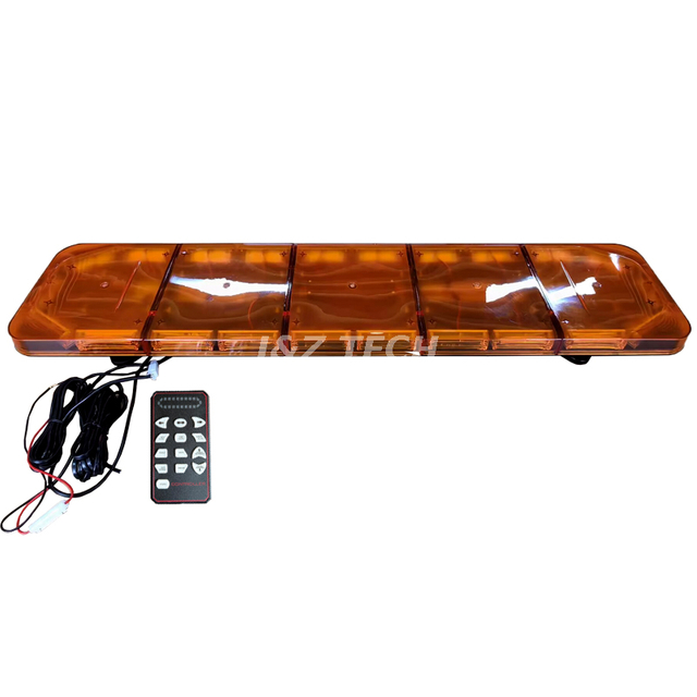 2024 New Coming Amber Ultra Thin Linear 6 Led Module Emergency Strobe Lightbar for Vehicles