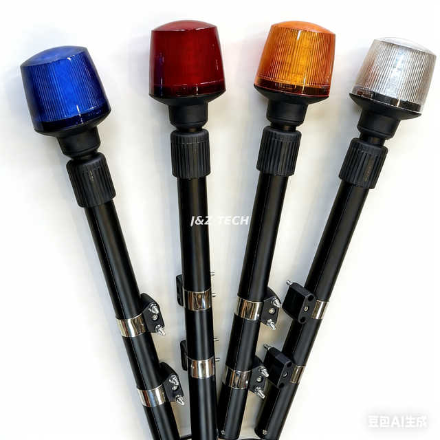 rear safety strobe light for motorcycle