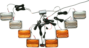 Ambulance vehicle light kits 