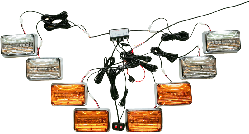 Ambulance vehicle light kits 