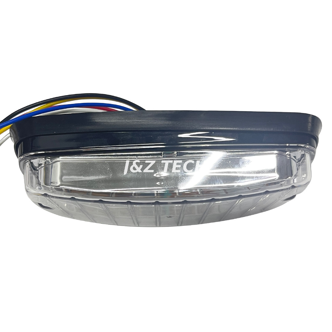 M6 6*4 Surface Mount Lighthead Vehicle Warning Lights (Solid color or dual color ) 