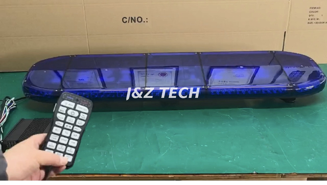 Smart Integrated Siren & Light Bar Controller with Multi-Function Handle for Special Vehicles