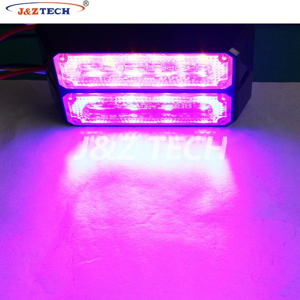 Double Row Emergency Vehicle Grille Police LED Strobe Light