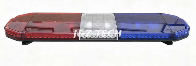 Red blue polcie Full Size Lightbars With Speaker