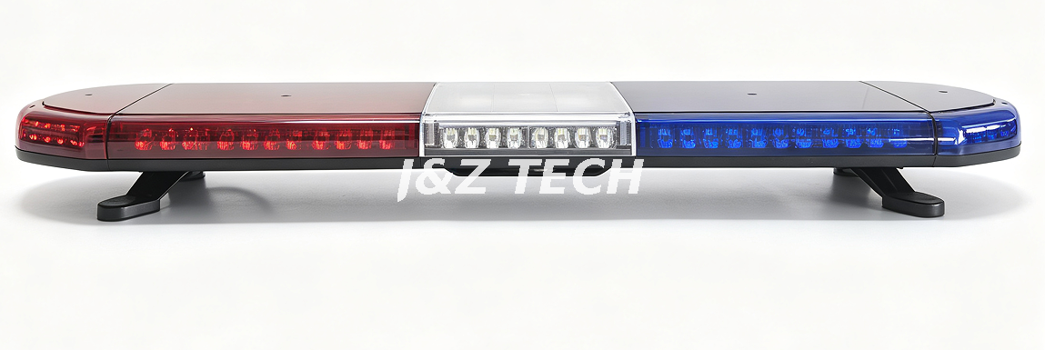 Red blue polcie Full Size Lightbars With Speaker
