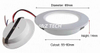 3W Ultra‑thin Recessed LED Downlight