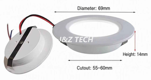 3W Ultra‑thin Recessed LED Downlight