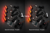 12–24V Vehicle Warning Light Kit with Individual Mounting Brackets