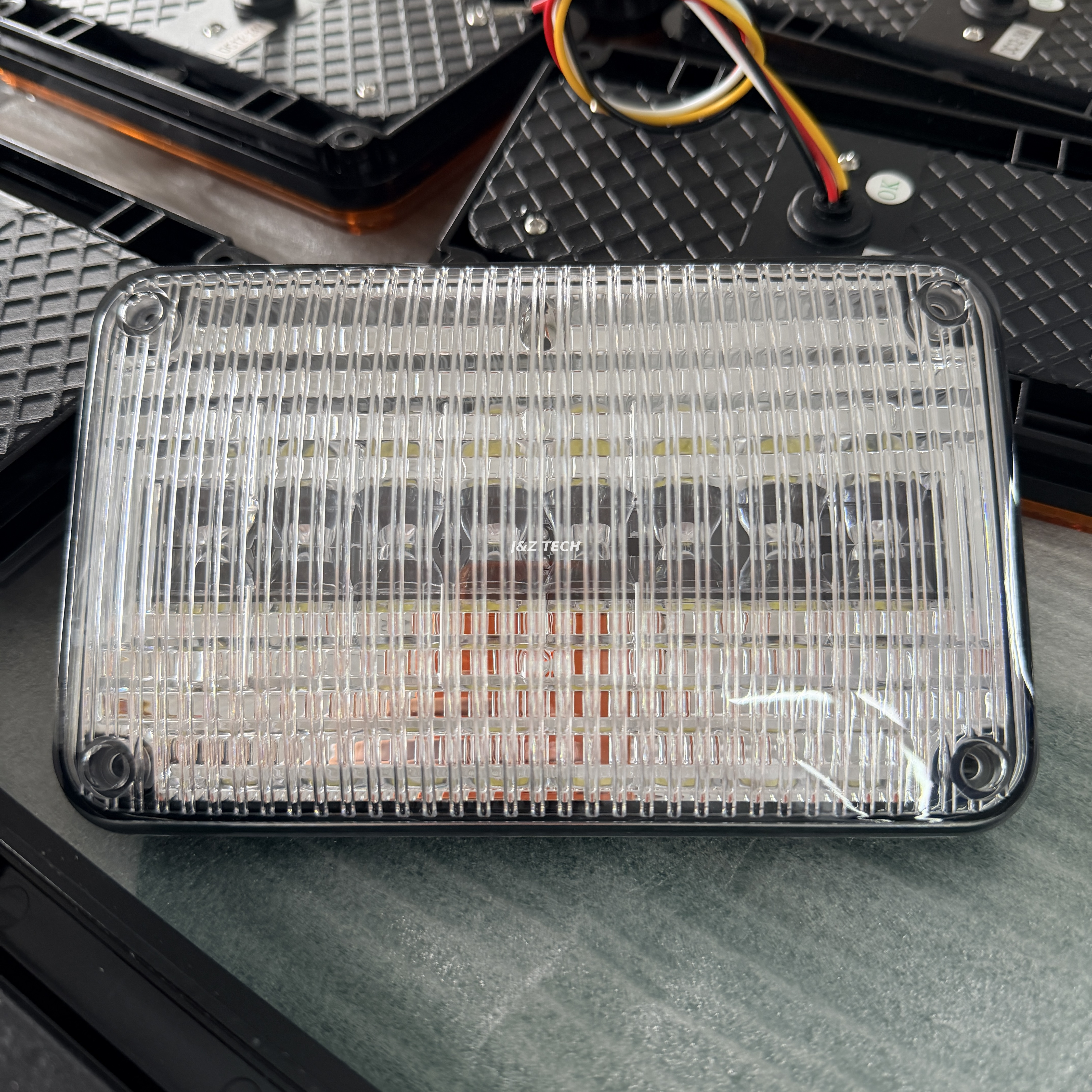6X4 Inch Flash Warning Customizable LED Ambulance Light