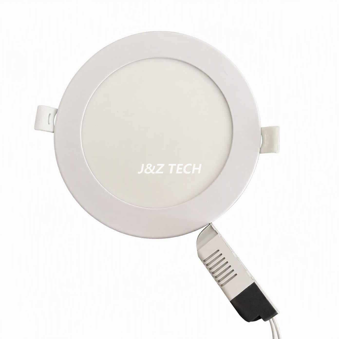 LED Ultra‑thin Round Recessed Panel Light 12W
