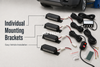 12–24V Vehicle Warning Light Kit with Individual Mounting Brackets