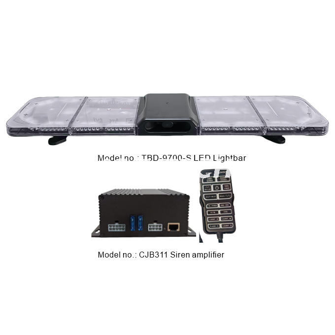ECE R65 Certified Emergency LightBar with speaker and siren 