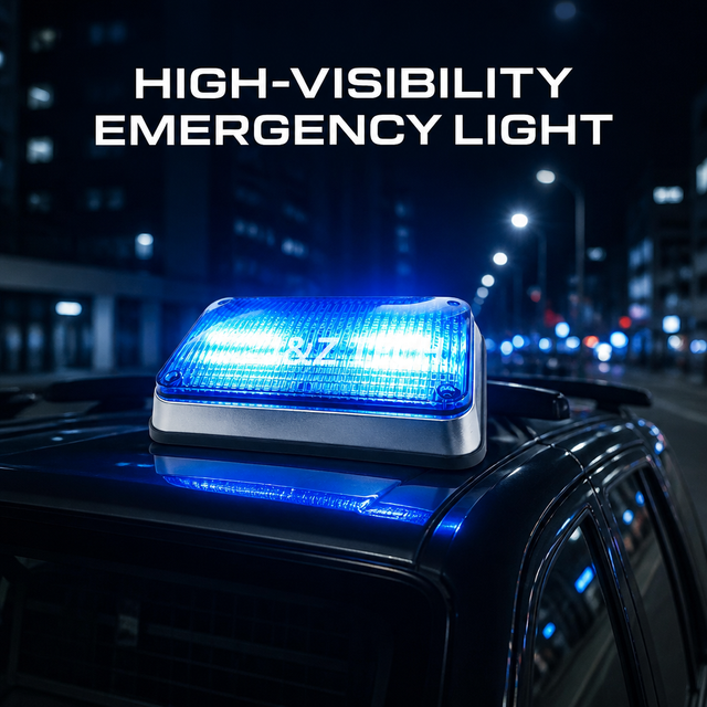 New Arrival Chrome Frame Strobe LED Ambulance Light