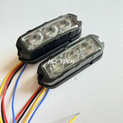 Dual COlor T3 Led strobe Lights Red to blue Green to white for Customized color 