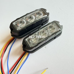 Dual COlor T3 Led strobe Lights Red to blue Green to white for Customized color 