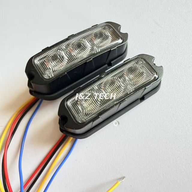 Dual COlor T3 Led strobe Lights Red to blue Green to white for Customized color 