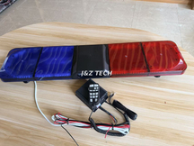 Factory Intelligent Integrated Emergency Vehicle Warning System 47 Inch Long Row LED Light Bar with Built-in Speaker & Car Siren