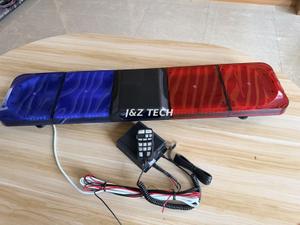 Factory Intelligent Integrated Emergency Vehicle Warning System 47 Inch Long Row LED Light Bar with Built-in Speaker & Car Siren